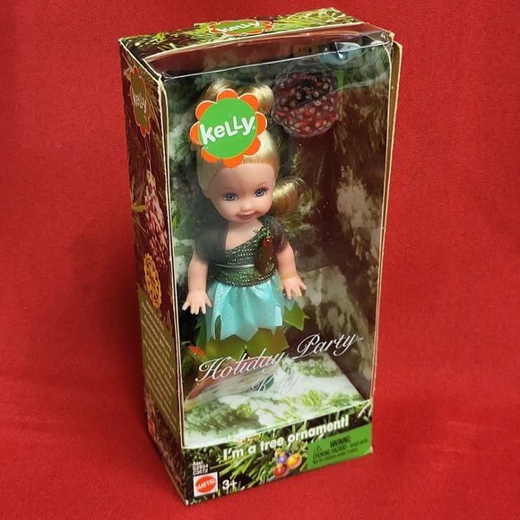 Barbie Kelly Holiday Party Kelly Doll Tree Ornament 2004 - Picture 14 of 14